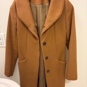 Aritzia Camel/Tan Cocoon Coat